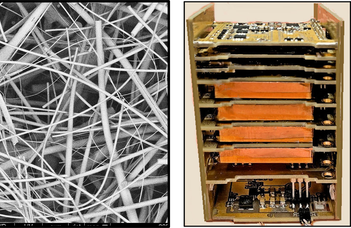 The ATL-1 satellite tested an insulation material developed at the Institute of Chemistry