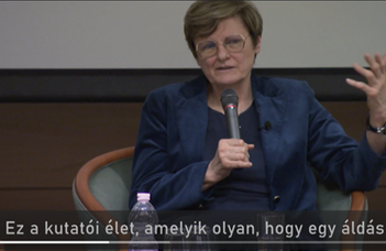 Karikó Katalin a Kémiai Intézetben (Novum TV)