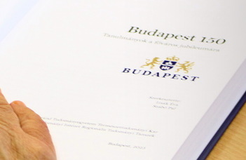 Budapest 150 könyvbemutató