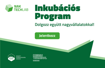 NAK TechLab inkubációs program
