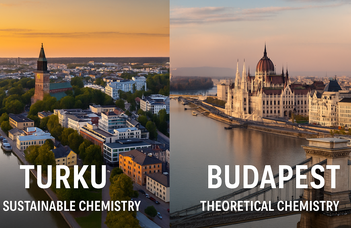 Formáld a kémia jövőjét két európai élvonalbeli diplomával a kezedben!