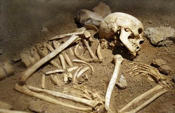 A négyezer éves hamvasztott csontok tragikus sorsról árulkodnak